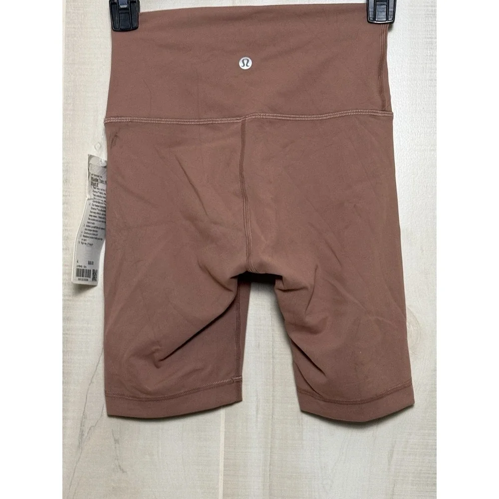 Lululemon Wunder Train High Rise Shorts Women's Size 4 Spiced‎ Chai 6